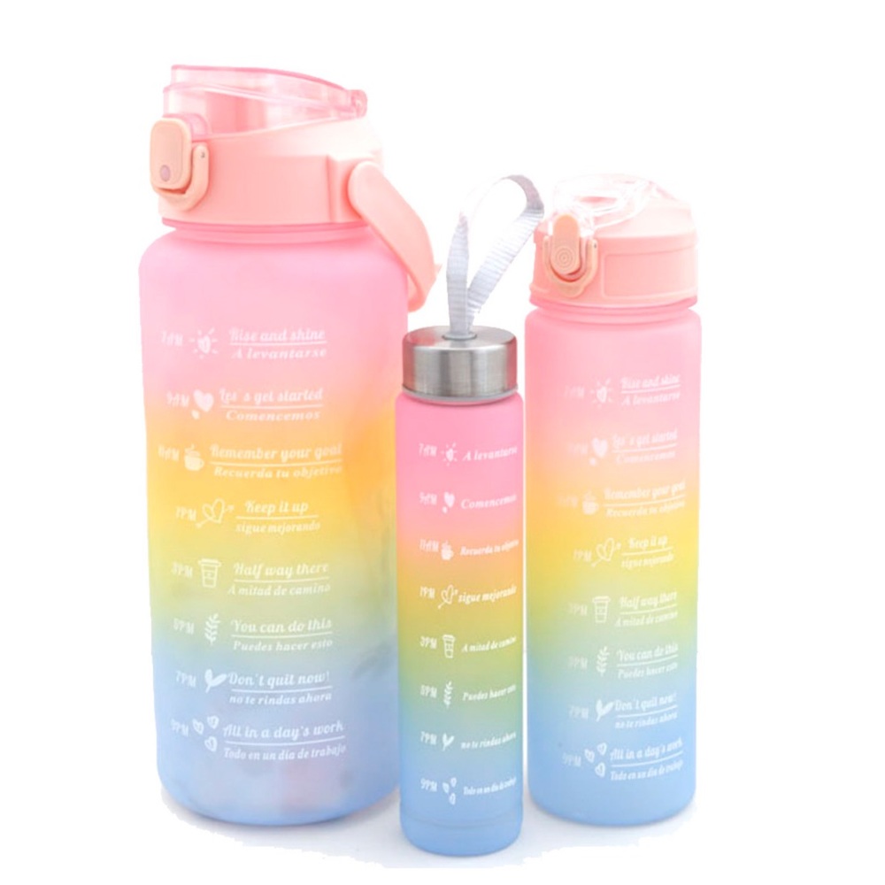 3 pack water bottles